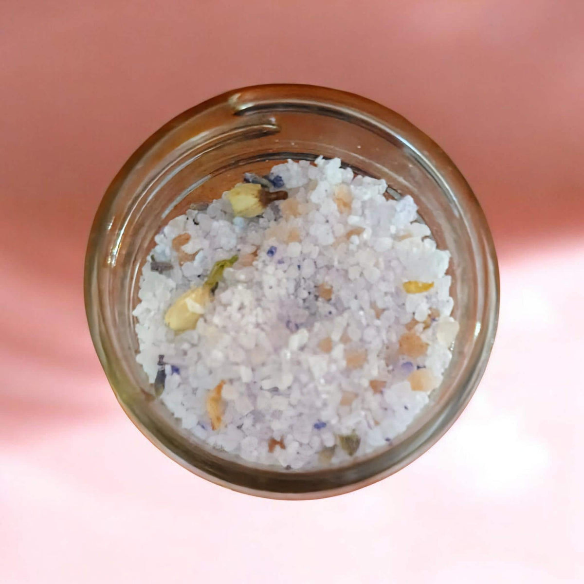 Lavender and Jasmine aromatherapy bath salts, handmade botanicals, Himalayan pink, dead sea, Epsom salt