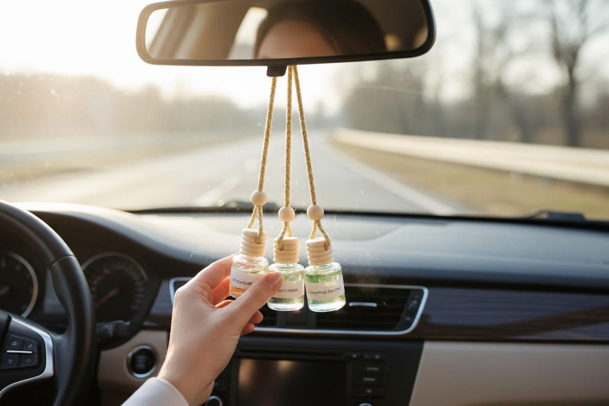 Refillable Glass Car Diffuser