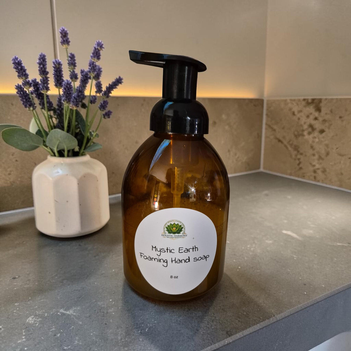 Mystic Earth Foaming Hand Soap, Aromatherapy, Botanical, Herbal Essential Oil Blend, Witchy Self Care