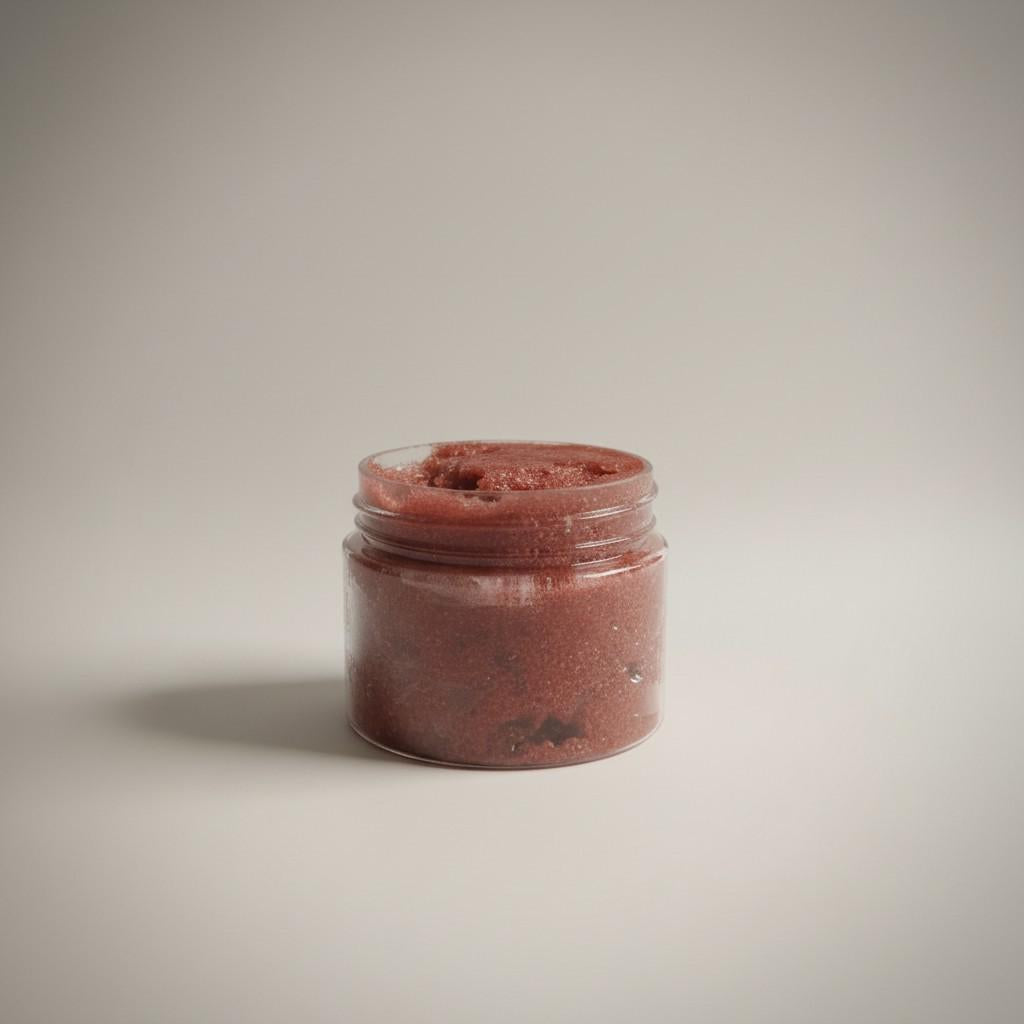 Emulsified Sea Salt Orchid Sugar Scrub, Floral Body Polish, Tropical Exfoliant